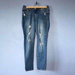 Old Navy Distressed “Rockstar” Jeans